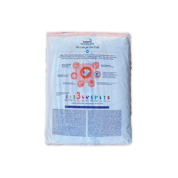 Підгузки Babylove Premium 3 (4-9 кг), 46 шт ML304946 фото