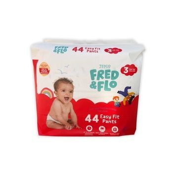 Підгузки-трусики дитячі Fred&flo 3 (6-11 кг), 44 шт  ML306044 фото