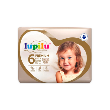 Підгузки Lupilu Premium 6 (15+ кг), 38 шт ML601632 фото
