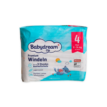 Підгузки Babydream Premium 4 (8-14 кг), 40 шт ML408140 фото