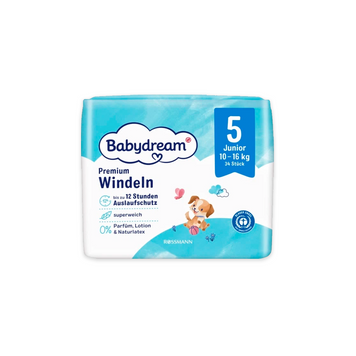 Підгузки Babydream Premium 5 (10-16 кг), 34 шт ML501034 фото