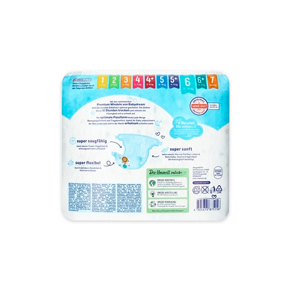 Підгузки Babydream Premium 6 (14-20 кг), 32 шт ML601433 фото