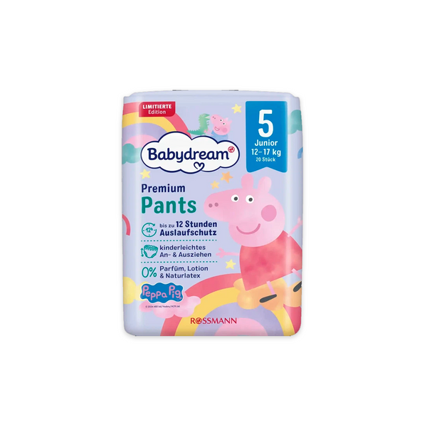 Підгузки-трусики Babydream Premium 5 (12-17 кг), 20 шт ML501220 фото