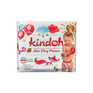 Підгузки-трусики Kindoh Premium 6 (14+ кг), 34 шт ML601434 фото
